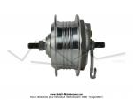 Moyeu de roue avant 80mm  36 trous Leleu Peugeot BB CT / VCT