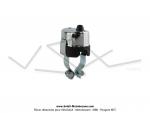 Commutateur / Commodo chrom - 2 positions ON / OFF et bouton