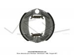Mchoires de frein  tambour 100mm x 20mm type IDEAL / PRIOR / ATOM pour Mobylette Motobcane Motoconfort MBK