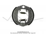 Mchoires de frein  tambour 100mm x 20mm type IDEAL / PRIOR / ATOM pour Mobylette Motobcane Motoconfort MBK