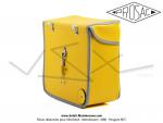 Sacoches  Prosac  P02 Jaune Palma et Blanc - Fixation par crochets - Spciales pour VloSoleX 5000 / 6000 / Tnor S