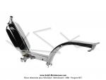 Cadre chrom - Standard EXPORT - rservoir 3,7 litres - pour Peugeot 103 SP / MVL / Excalibur (...) avec allumage lectronique
