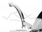 Cadre chrom - Standard EXPORT - rservoir 3,7 litres - pour Peugeot 103 SP / MVL / Excalibur (...) avec allumage lectronique