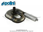 Pot d'chappement Serpentin - Polini Custom 3 - Gros Volume - pour Peugeot 103 SP / MVL / SPX / RCX (Article non homologu / Interdit sur voie publique / Rserv  un usage comptition sur voie prive)