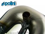 Pot d'chappement Serpentin - Polini Custom 3 - Gros Volume - pour Peugeot 103 SP / MVL / SPX / RCX (Article non homologu / Interdit sur voie publique / Rserv  un usage comptition sur voie prive)