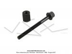 Outils Motobcane : Vis centrale + crou d'arrache flexibloc (silent-bloc)  361  pour Mobylette Motobcane / Motoconfort / MBK (AV7 / AV10)