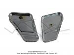 Portires de bote  outils torsades - chromes - pour Peugeot 103 SP / MVL ... (la paire)