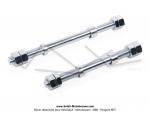 Axes de roues avant et arrire - 12mm - Lg. 160mm / 185mm pour Peugeot 103