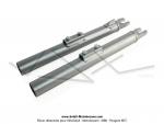 Plongeurs de fourche mixte gris pour Peugeot 103 SP (la paire)