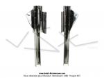 Carnages (Capotages - Caches) de fourche chroms pour Peugeot 103 MVL / Vogue (la paire)