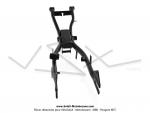 Bras oscillant long Noir - version  Export  - pour Peugeot 103 SP / MV / MVL (...)
