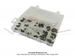 Clavettes demi-lune - Assortiment - Boite de 80 pcs - 