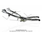 Bras oscillant long Chrom -  patte de ressort moteur visse - pour Peugeot 103 SP / MVL - Version Export