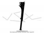 Bquille noire pour Mobylette MBK 51