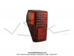 Feu rouge arrire avec catadioptres pour Peugeot 103 MVL / Vogue et pour Mobylette Motobcane / MBK 51 Club 