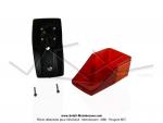 Feu rouge arrire avec catadioptres pour Peugeot 103 MVL / Vogue et pour Mobylette Motobcane / MBK 51 Club 
