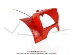 Capot Phare - Rouge - pour Solex 3800 (sans optique)