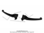 Leviers de frein plastique noir type origine pour Peugeot 103 SP / MVL / Vogue (la paire)