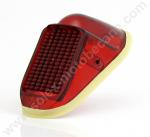 Cabochon de feu rouge type Manducher - Non Alumite - Annes 60 pour Mobylette Motobcane Motoconfort (Import)