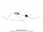 Ressort de biellette de dcompresseur avec plaquette pour SoleX 330 / 660 / 1010 / 1400 / 1700