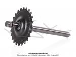 Axe de pdalier - Plein - pour Peugeot 103