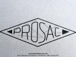 Sacoches  Prosac  P03 - Gris mtallis - Finitions noires - Fixation par sangles - pour Mobylettes Motobcane / MBK / Peugeot / VloSoleX (la paire)
