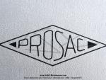 Sacoches  Prosac  P04 - Gris mtallis - Finitions Vichy - Fixation par sangles - pour Mobylettes Motobcane / MBK / Peugeot / VloSoleX (la paire)