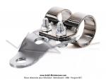 Pattes de fixation de phare - Chromes - Nouveau modle - pour Mobylette Motobcane / MBK 51 / Peugeot 103 (la paire)
