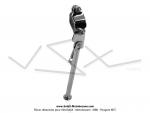 Bquille latrale - Lisse - Chrome - pour Peugeot 103 SP / MVL