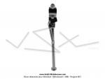 Bquille latrale - Lisse - Chrome - pour Peugeot 103 SP / MVL