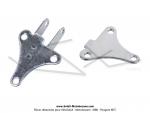 Supports moteur (Goussets) pour Mobylette Motobcane Motoconfort MBK 88 / 85 (AV7) (la paire)