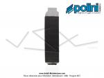 Mchoires de frein  tambour type LELEU 80mm x 18mm - Polini - pour Mobylette Motobcane Motoconfort MBK 51 / Peugeot 103 (la paire)