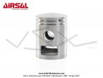 Piston Airsal 39 - Bi-segment - pour kit Airsal AV7 Carr rf.02140139 pour Mobylette Motobcane MBK 88 / 89 / 92 / SP93 / SP94 / 98 (AV7) 