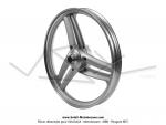 Roues (jantes) aluminium compltes grises 17 x1.6 type Grimca pour Peugeot 103 SP / MVL (la paire)