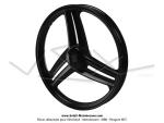 Roues (jantes) aluminium compltes noires 17 x1.6 type Grimca pour Peugeot 103 SP / MVL (la paire)