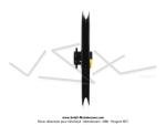 Poulie (Plateau) avec pignon 11 dents pour Peugeot 103 SP / MVL / VOGUE / 104 (...)