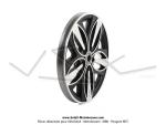 Poulie Alu (plateau) noire - 11 dents - pour Peugeot 103