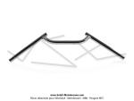 Guidon - Chrom - pour Mobylette MBK 51 Magnum Racing / Rock Racing