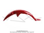Garde-boue avant plastique rouge pour Peugeot 103 SPX / RCX