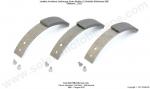 Lamelles de tambour d'embrayage Ancien Modle (x3) pour Mobylette Motobcane Motoconfort Cady /  MobyX  X1 (Isodyne)