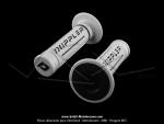 Poignes de guidon (Revtements) - Doppler - Grip 3D Blanc / Noir