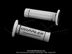 Poignes de guidon (Revtements) - Doppler - Grip 3D Blanc / Noir