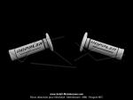 Poignes de guidon (Revtements) - Doppler - Grip 3D Blanc / Noir