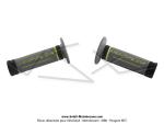 Poignes de guidon (Revtements) - Doppler - Grip 3D Gris / Noir / Jaune fluo