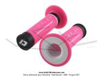 Poignes de guidon (Revtements) - Doppler - Rose / Blanc / Noir