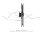 Poulie Alu (plateau) noire - 11 dents - pour Peugeot 103