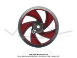 Poulie Alu (plateau) Rouge - 11 dents - pour Peugeot 103