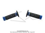 Poignes de guidon (Revtements) - Doppler - Grip 3D Noir / Blanc / Bleu