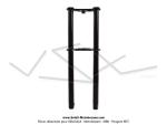 Fourche suprieure Marron pour Mobylette Motobcane / MBK 881 Maroc