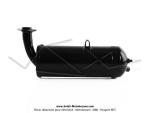 Pot d'chappement  bride et patte soude pour Peugeot 103 Vogue